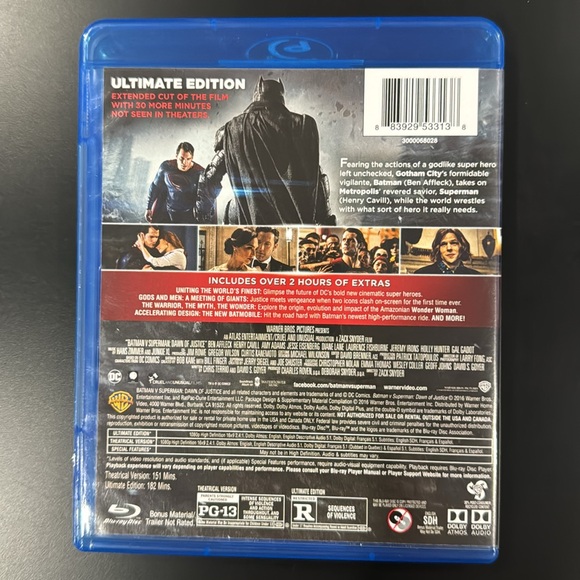 Batman v Superman: Dawn of Justice - Blu-ray & DVD Combo Set - Picture 2 of 6